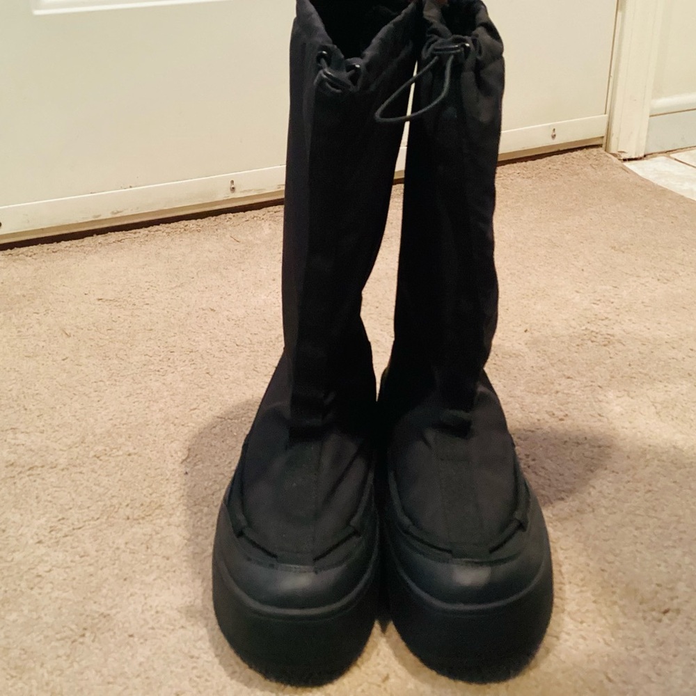Black Zara Winter Boots